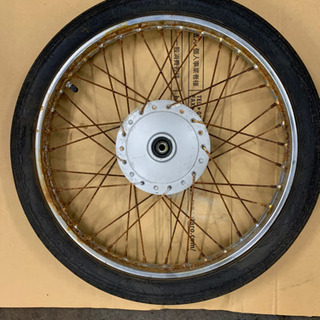 スーパーカブC50 フロントホイール　タイヤ付き