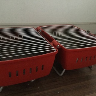 aniva トルコ製バーベキューグリル コンロMangal レッド