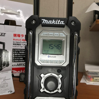 マキタ 現場ラジオ　Bluetooth   MR108B 黒色