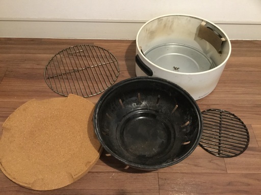 BergHOFF TableBBQ バーグホフテーブルバーベキュー バーベキューグリルコンロ白