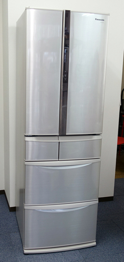 美品 Panasonic　パナソニック　トップユニット　冷蔵庫　NR-F437T　426L　大家族　グレー　動作確認済み