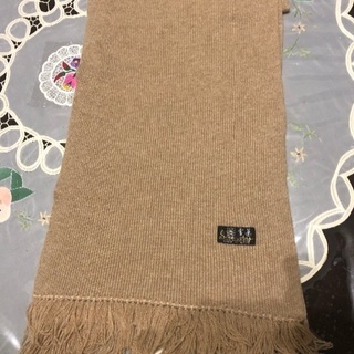 カシミヤ100%ベーシックマフラー