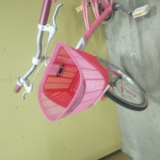 K177 子供用自転車 ピンク 女の子 ブリジストン ラビーナ 20インチ  鍵付き の画像