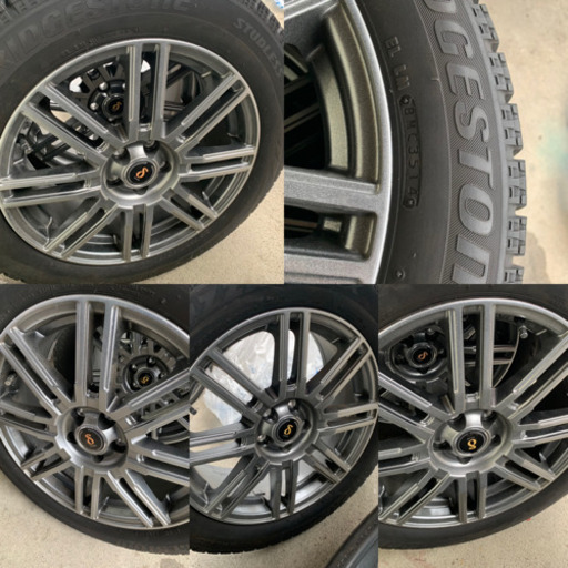 ブリジストン　BRIDGESTONE BLIZZAK 215/55 R17 スタッドレスタイヤ　アルミ付き　4本　レガシィ　レガシー　アルミホイール