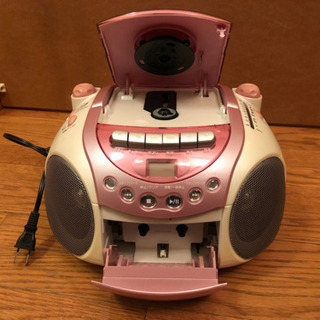 サンヨー　CDラジカセの画像