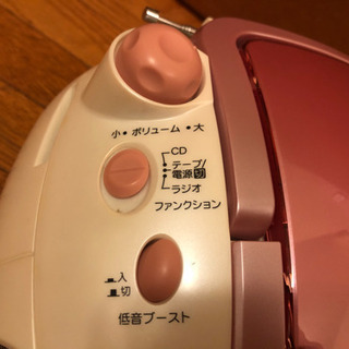 サンヨー　CDラジカセの画像