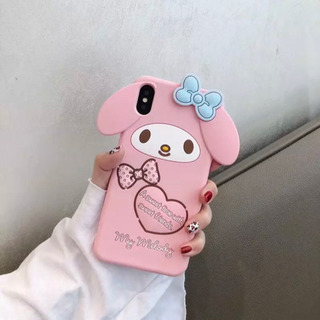 iPhone xマイメロシリコンケース(o^^o)