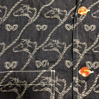 メルシーボークー　インディゴ染ジャケットの画像