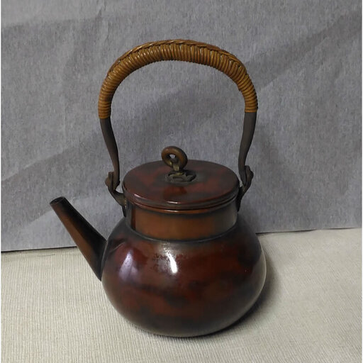 c490 銅器 水注 水差し 腰高水差し 茶道具