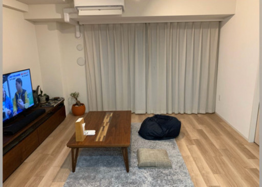 ウォールナットローテーブル