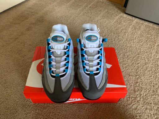 ★ 新品未使用 NIKE AIR VAPORMAX 95 - BLACK/NEO TURO-MIDIUM ASH★★ナイキ エア ベイパーマックス 95★VAPOR MAX95★