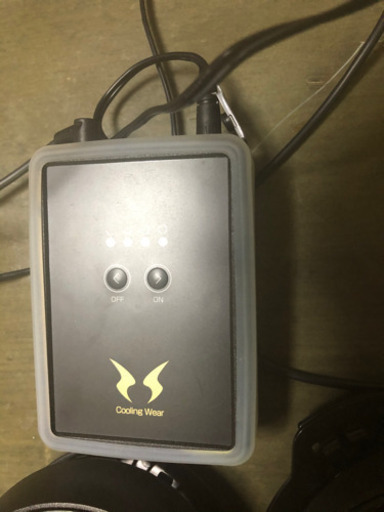 空調風神服、バッテリー、ファン、ウエアセットで。