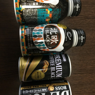 缶コーヒーブラック4本