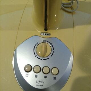 タイマー付扇風機の画像