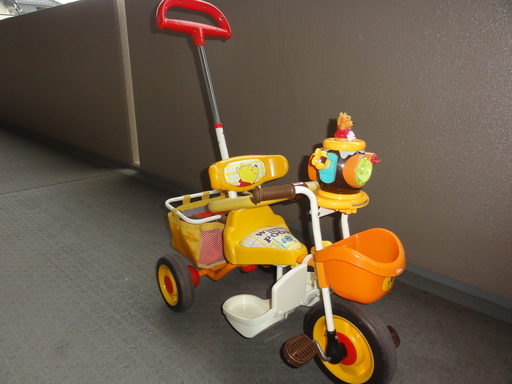 ポップンカーゴ　三輪車 くまのプーさん