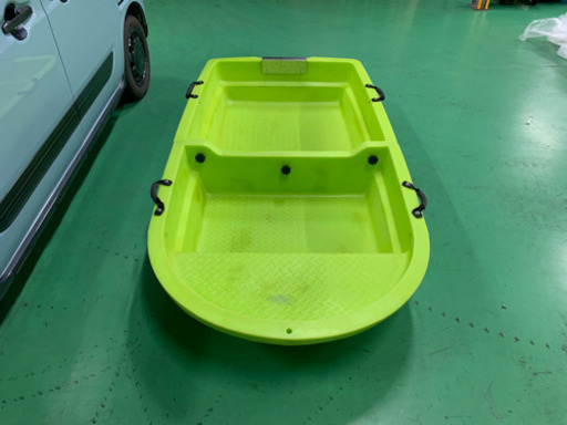 【宮古島発】2分割ボート(長さ2m20㎝:幅1m10cm)／ミニボート／2馬力ボート/免許不要船/軽自動車積載可能