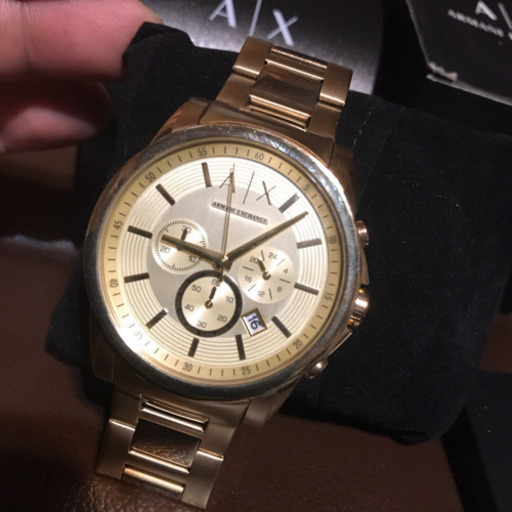 アルマーニエクスチェンジ　ゴールド