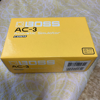 【BOSS AC-3】アコースティック シミュレーターの画像