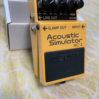 【BOSS AC-3】アコースティック シミュレーターの画像