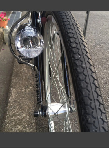 再！値下げしました‼️新品自転車 6段変速 オートライト 鍵付き