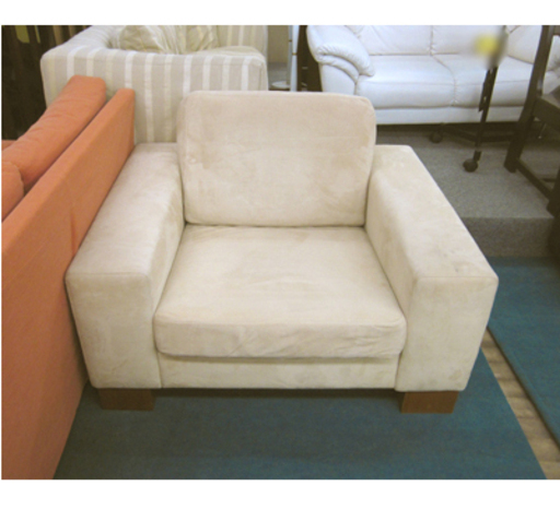 〇 札幌【BoConcept② I.D.V 1人掛けソファ】ダウン＆フェザー使用 ファブリック/布 デンマーク 北欧 アンダース・ノルガード ボーコンセプト 本郷通店