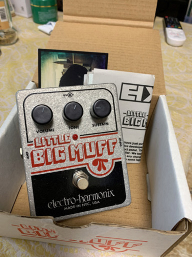 【Electro-Harmonix Little BIG MUFF π】ディストーション 説明書付き