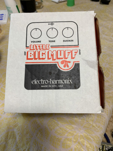 【Electro-Harmonix Little BIG MUFF π】ディストーション 説明書付き