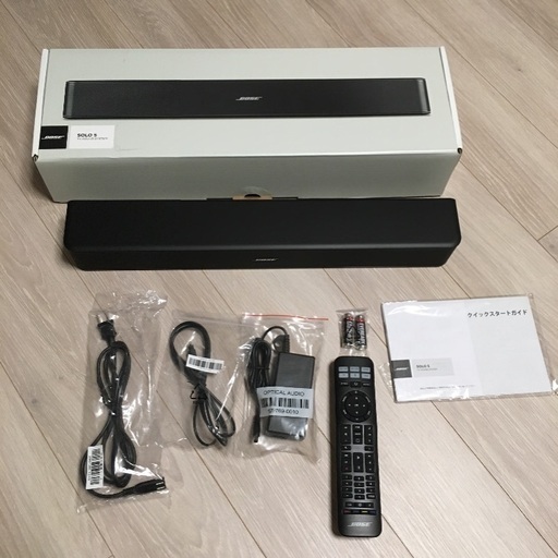【新品】Bose Solo 5 TV sound system ワイヤレスサウンドバー
