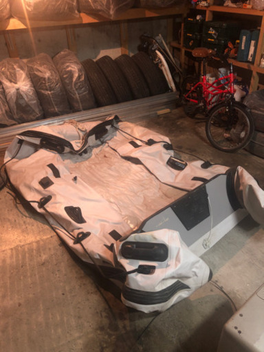 ゴムボート  ジャンク品