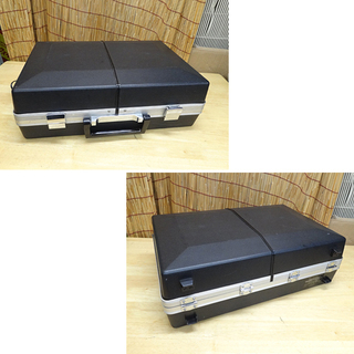 動作OK CROWN トランク型携帯ステレオ GTX-5000 レコード/カセット