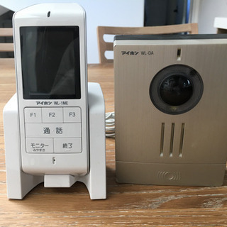 ワイヤレステレビドアホン　傷あり
