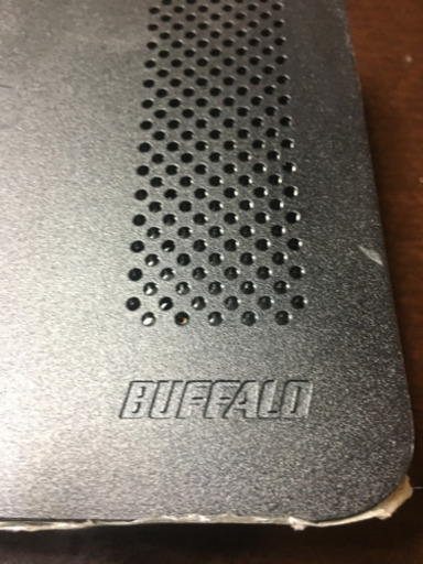 バッファロー外付けHDD