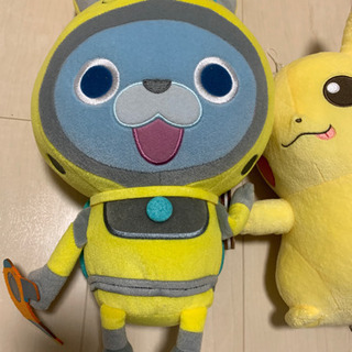 ぬいぐるみ　ピカチュウ、チョッパー、定春等の画像