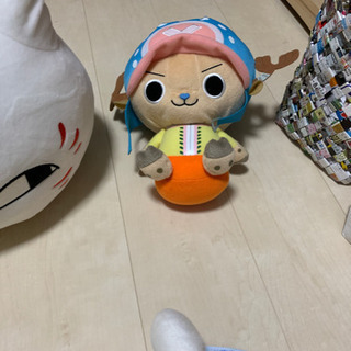 ぬいぐるみ　ピカチュウ、チョッパー、定春等の画像