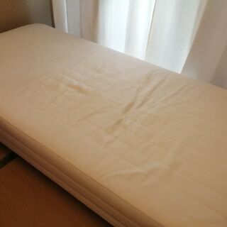 【2月10-12日譲ります】無印良品脚付きポケットコイルマットレス