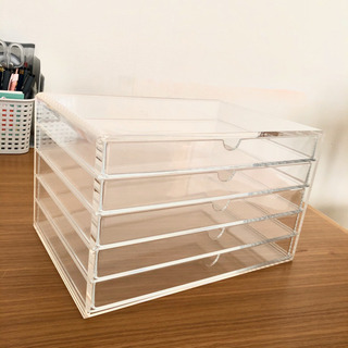 【受け渡し決定】無印良品　アクリル5段引き出し