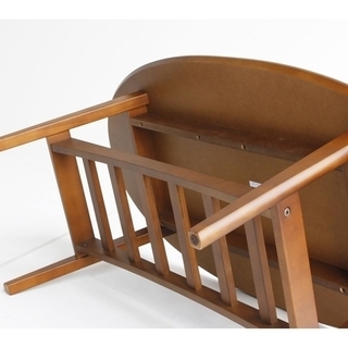 【良品】emo. エモ リビングテーブル (Surf) EMT-2577 ブラウン ミッドセンチュリー 北欧 Living Table (LA68)の画像