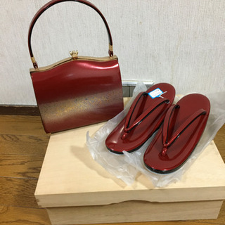 新品　和装小物　バッグ　草履
