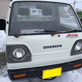 レトロ希少【格安】スズキ　キャリートラック　MT　4WD ＳＴ４...