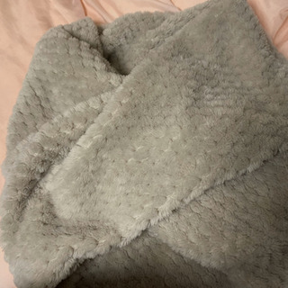 美品！冬アイテム　フワフワ♡スヌード　値下げしました。の画像