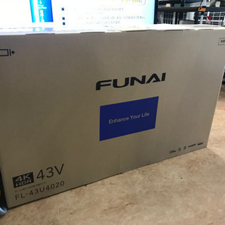 ☆未開封☆】4Kチューナー内蔵 ハードディスク1T内蔵 43型液晶テレビ19年