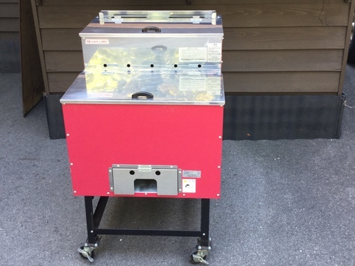 ガス式　焼き芋機器