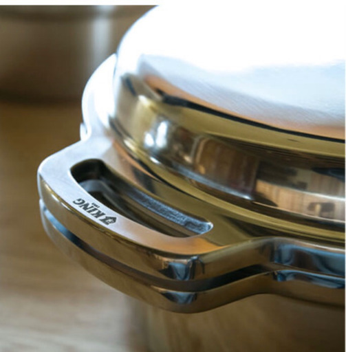 値下げしました‼️ 新品未使用　KING無水鍋 18