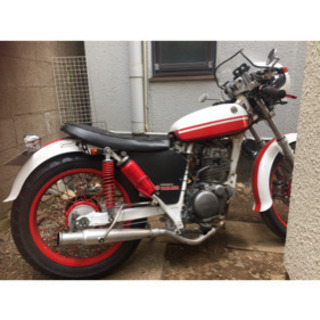 セロー 225 tw SR ローダウン カフェ カスタム レアの画像