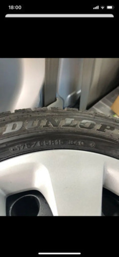 アクアから外したスタッドレス