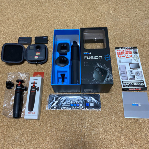 GoProFusion すぐに撮影開始できるセットです！おまけ付き