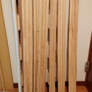 ［現在商談中］ロール式すのこベッド（シングルサイズ/2本有り/1本でのお譲り可能/価格は1本分の価格）の画像