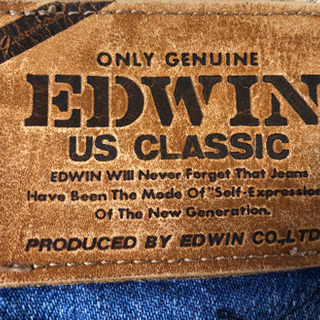 EDWIN  US CLASSIC  ブルージーンズの画像