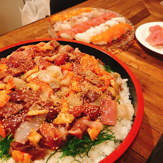 元板前による正月ならではお寿司パーティー🍣