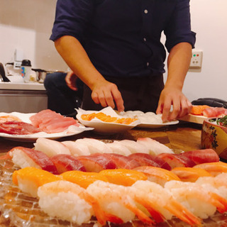 元板前による正月ならではお寿司パーティー🍣 - 世田谷区